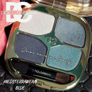 Dolce & Gabbana Mediterranean Blue Eyeshadow Palette (Smokey Shimmer Teal)